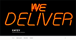 Desktop Screenshot of eatzy.net